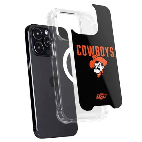 Oklahoma State University OSU Ride Em Cowboy iPhone 15 Pro Max MagSafe Case